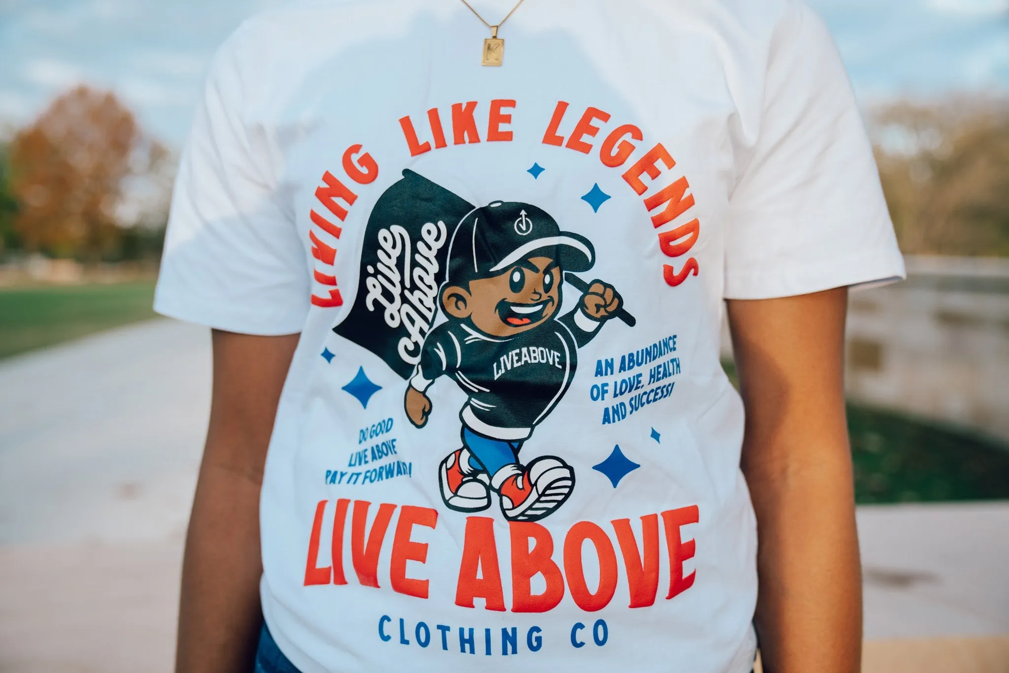 Young L.A [Youth] mascot T-shirt- Black