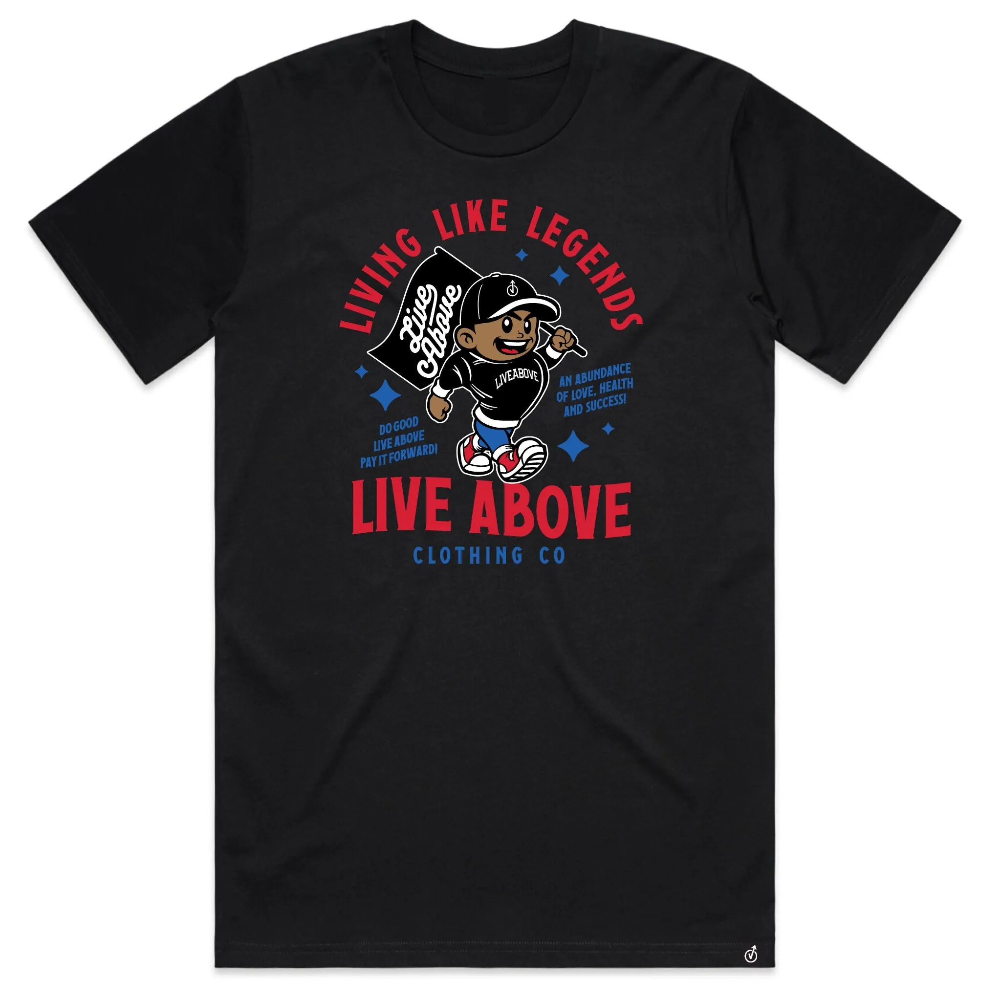 Young L.A [Youth] mascot T-shirt- Black
