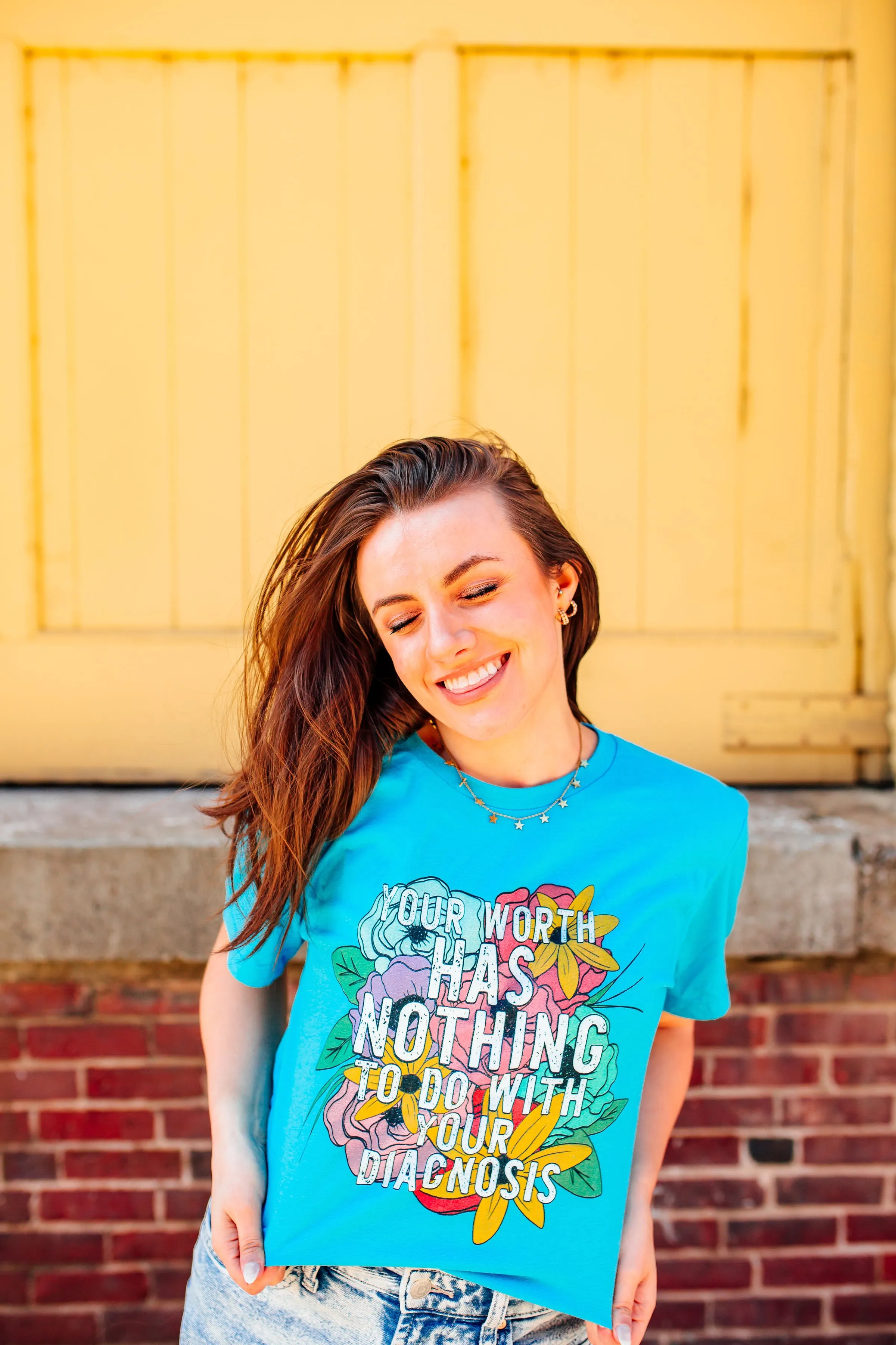 Your Worth Has Nothing To Do With Your Diagnosis  © Unisex Top