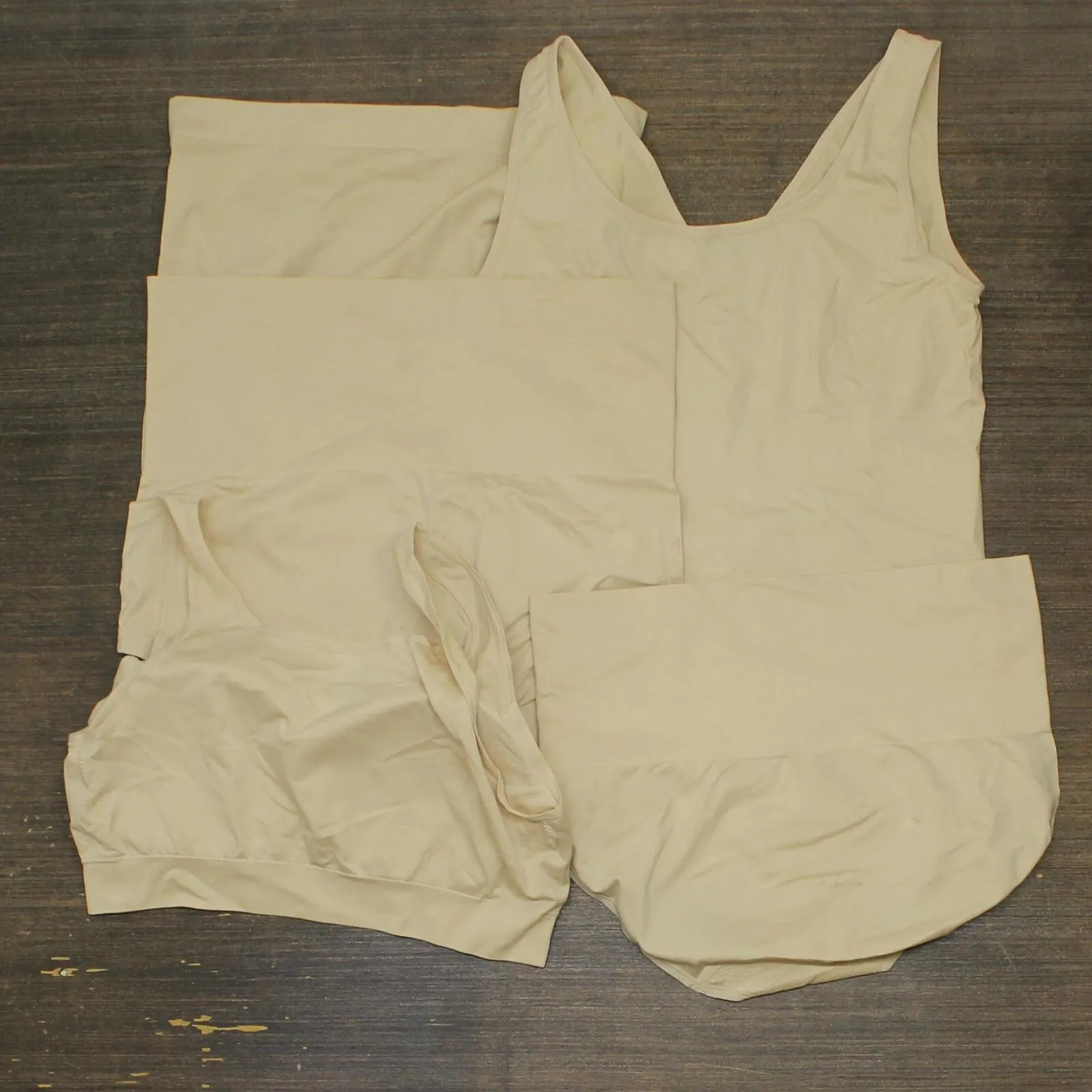 Yummie Women 5-piece Seamless Wardrobe Essentials Shapewear Frappe Brown 1X / 2X
