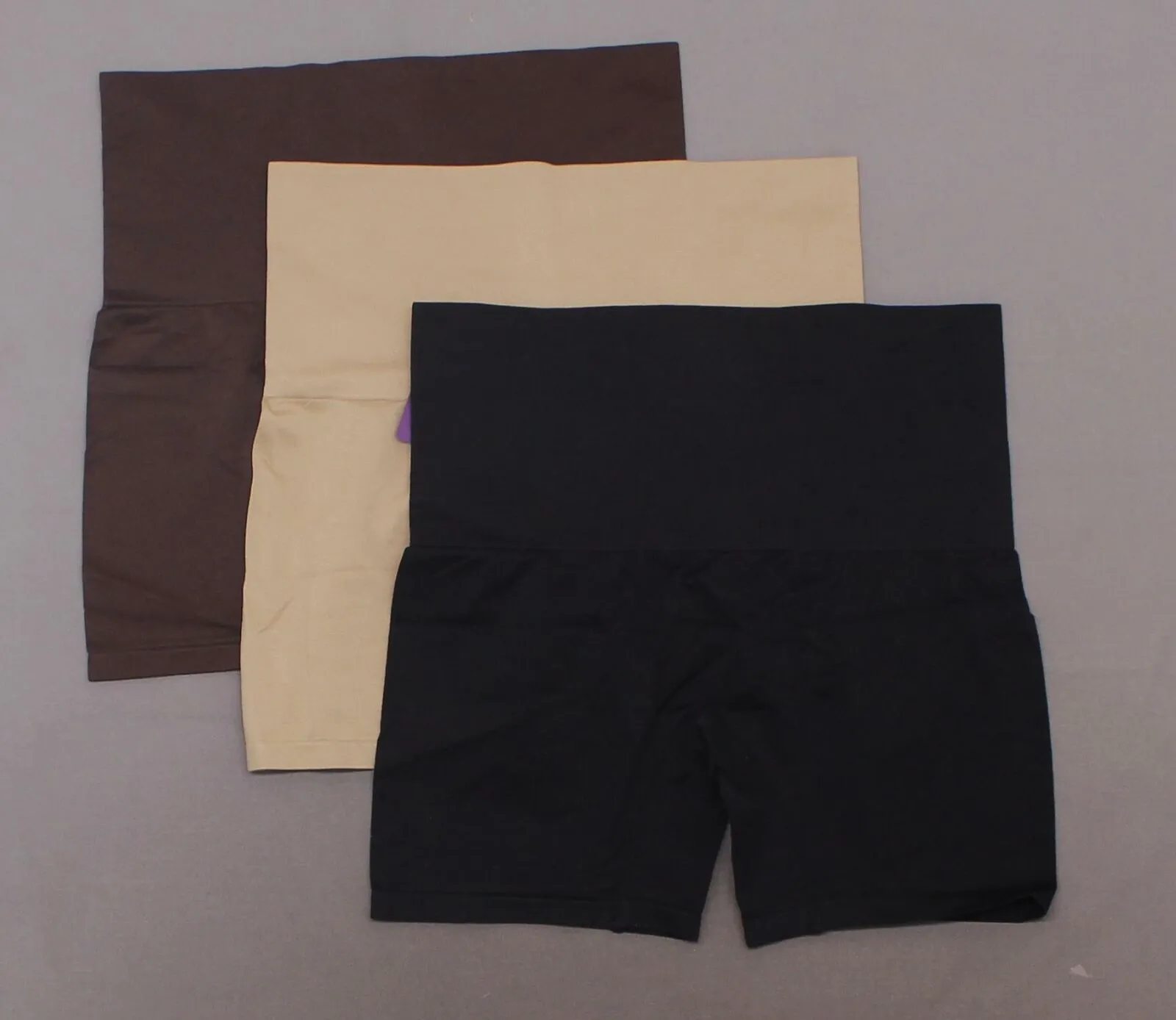 Yummie Women's Plus Size 3 Pack Seamless Shaping Shorts