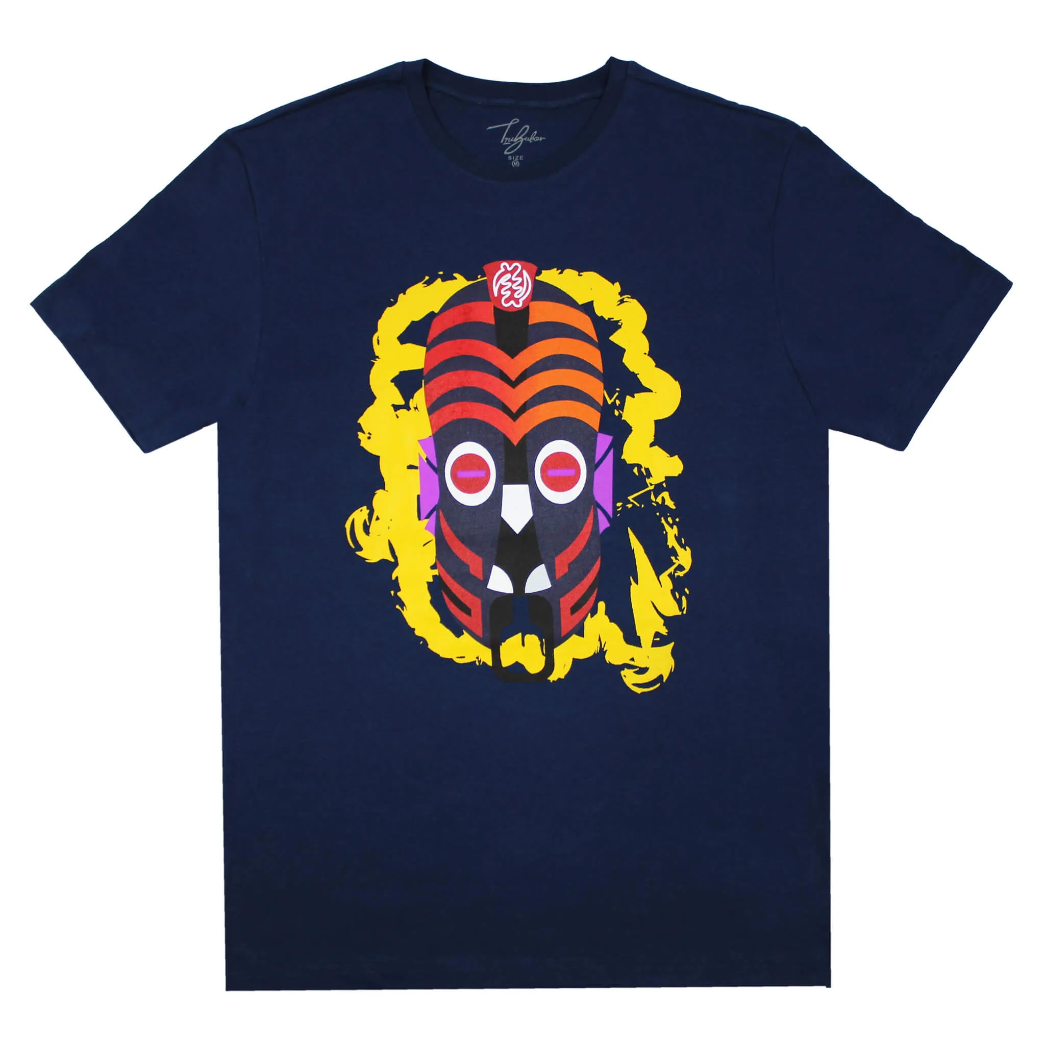 ZABESI DRAGON SMOKE WARRIOR MASK (UNISEX SHORT SLEEVE T-SHIRT)