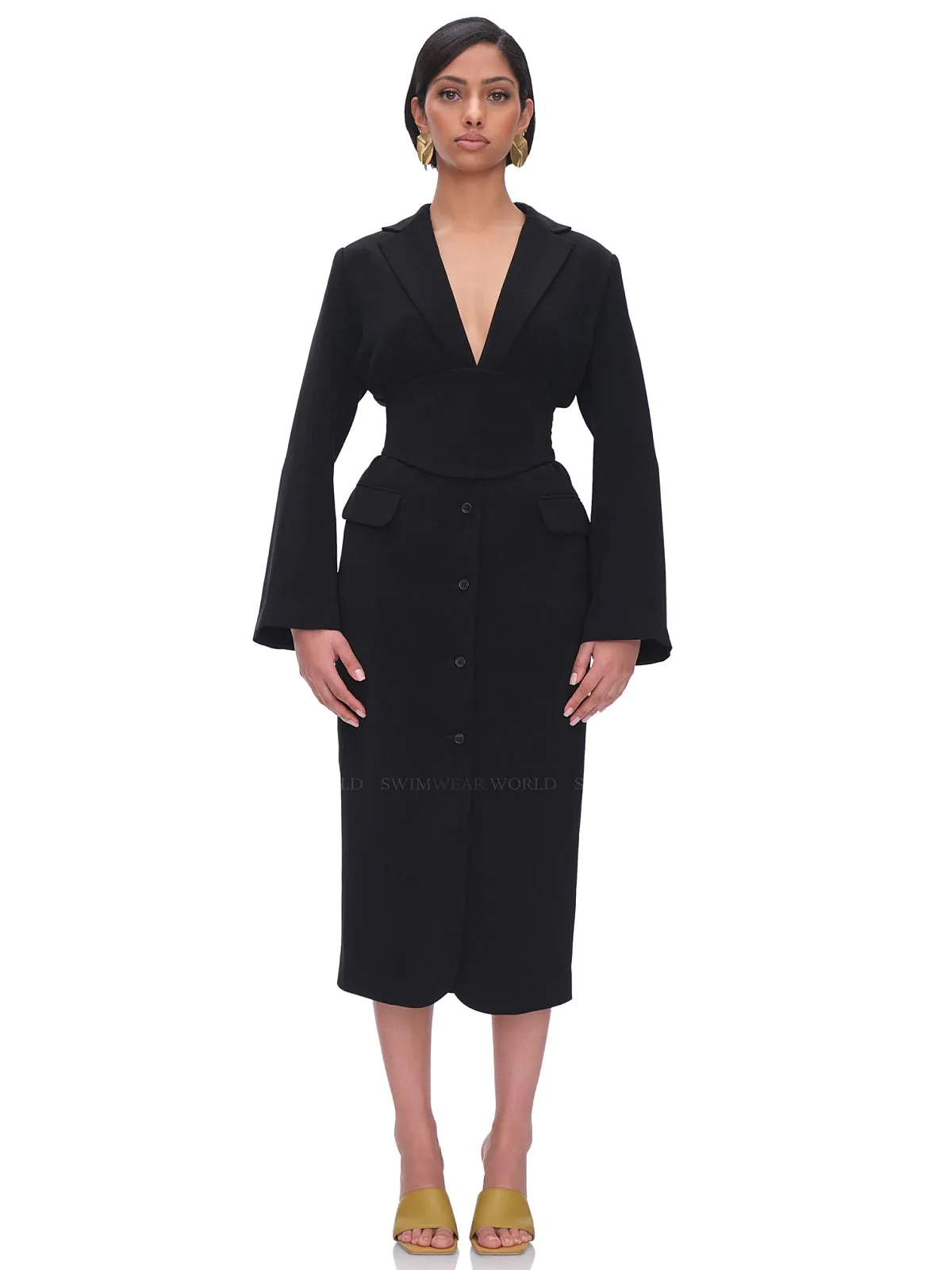 Zia Corset Blazer Dress ::RET